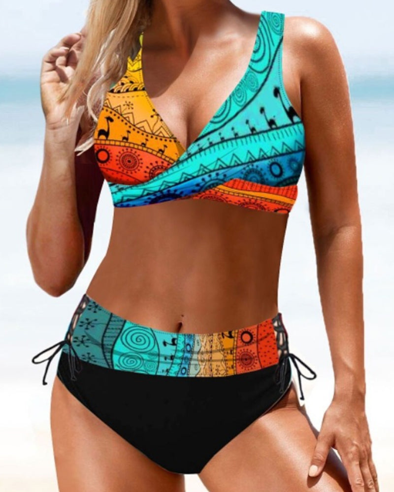Eva - Vidám Színes Bikini