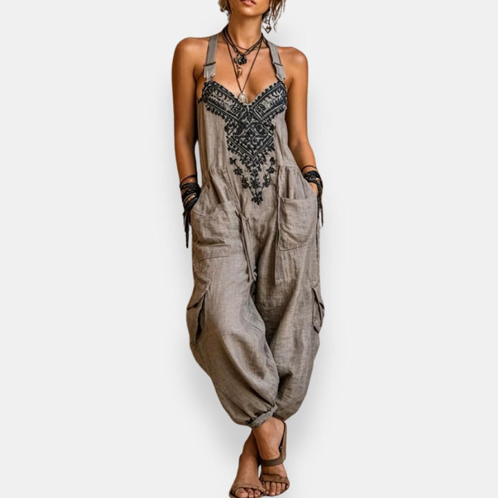 María Isabel | Mono bohemio bordado - Image 1