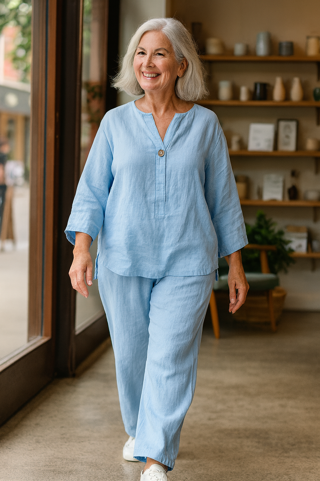 Simone Ease 2 részes szett – Erőfeszítés nélkül. Elegáns. Valódi nőknek készült (S-5XL)