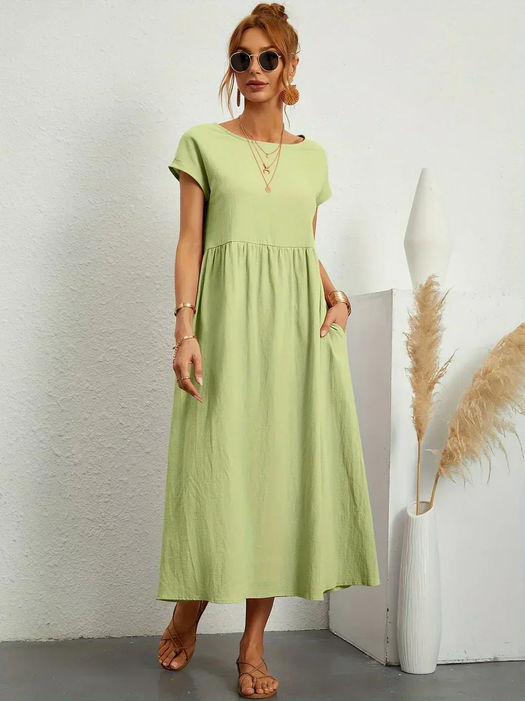 Lana | Légies szabású, időtlen eleganciájú midi ruha