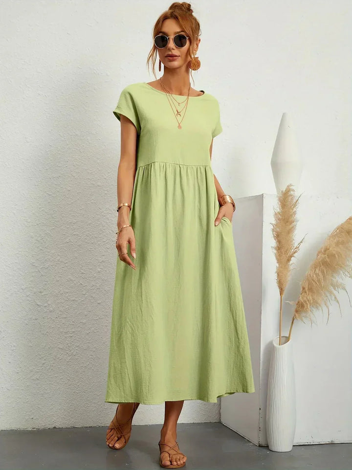 Lana | Légies szabású, időtlen eleganciájú midi ruha