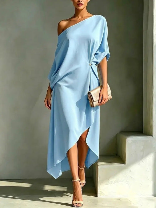 Camila – Aszimmetrikus elegáns ruha - Image 2