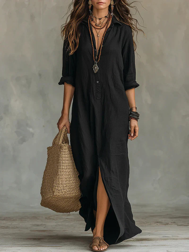 Céline™ | Laza Maxi Ruha Gombokkal - Image 1