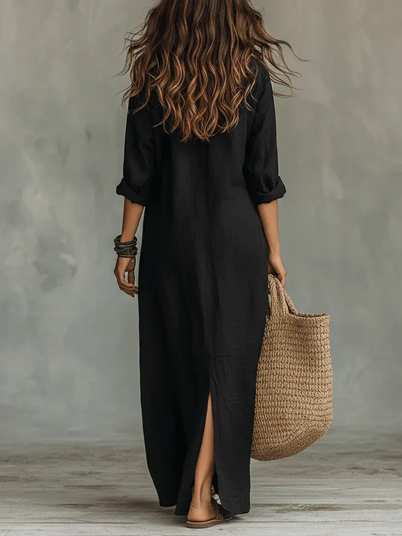 WILLOW | Müheloses Maxi-Kleid mit schmeichelhafter Silhouette Vielseitig für den Alltag - Image 3